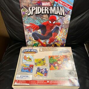 Marvel Super Hero Puzzle Set